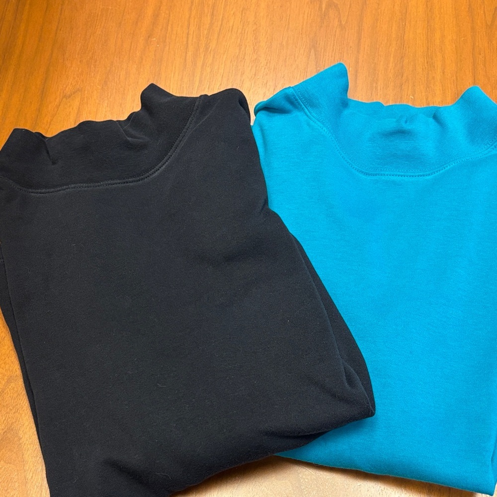 St. John's Bay Black Turtleneck Sweater
